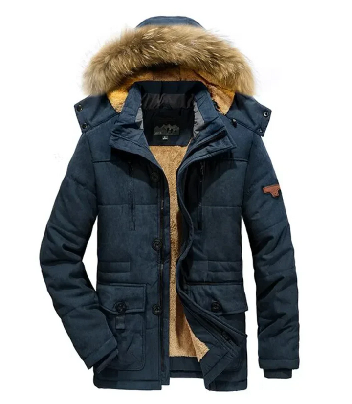 Drune | Warme Winterjacke mit Kapuze