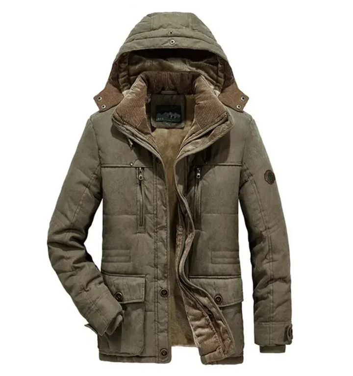 Drune | Warme Winterjacke mit Kapuze