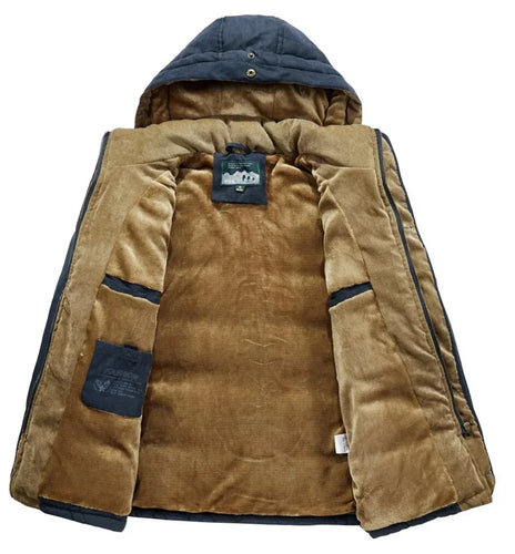 Drune | Warme Winterjacke mit Kapuze