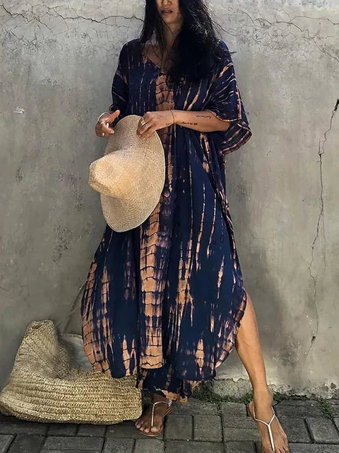 Drune | Sommer Kaftan Maxi Kleid