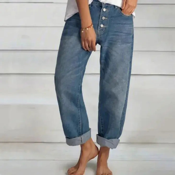Drune | Lockere Denim-Jeans für Damen