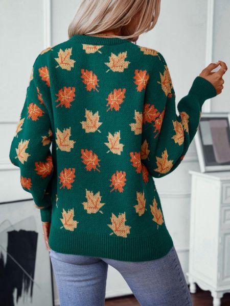 Drune | Strickpullover Übergroß Passform Weich Und Warm Langärmlig Rundhalsausschnitt