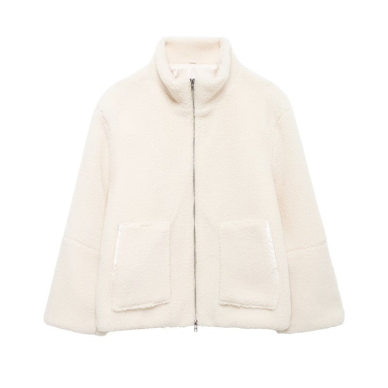 Drune | Kuschelfleece Zip Jacke
