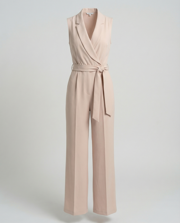 Drune | Jumpsuit Elegante Silhouette Aus Edlem Stoff
