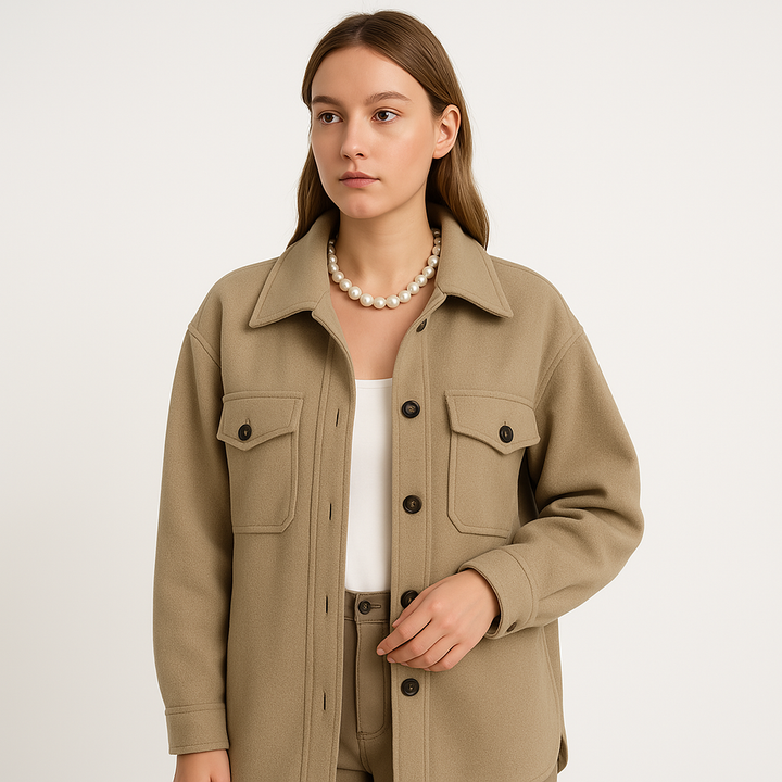Drune | Elegante Überhemd Urbaner Stil Vielseitig und Strukturiert