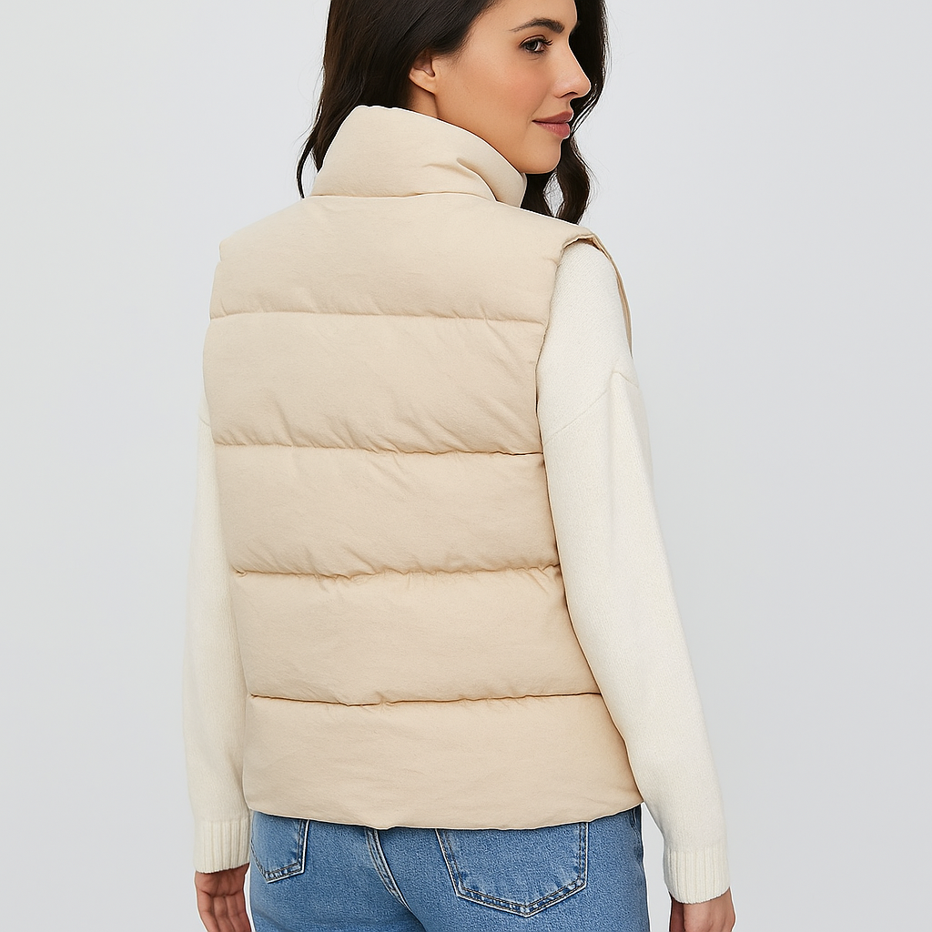 Drune | Moderne, gestepptes Urban-Gilet für Frauen Esmira