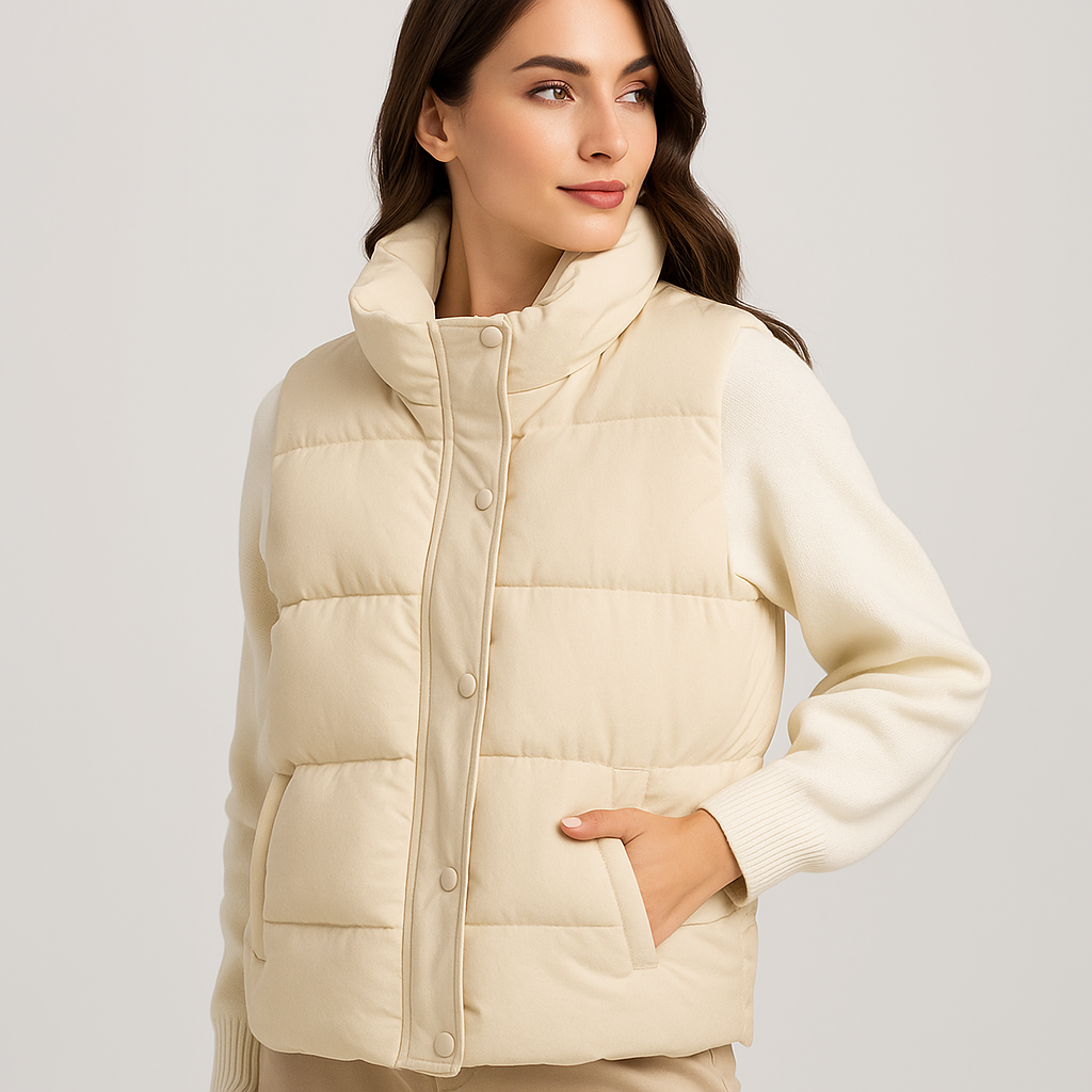 Drune | Moderne, gestepptes Urban-Gilet für Frauen Esmira