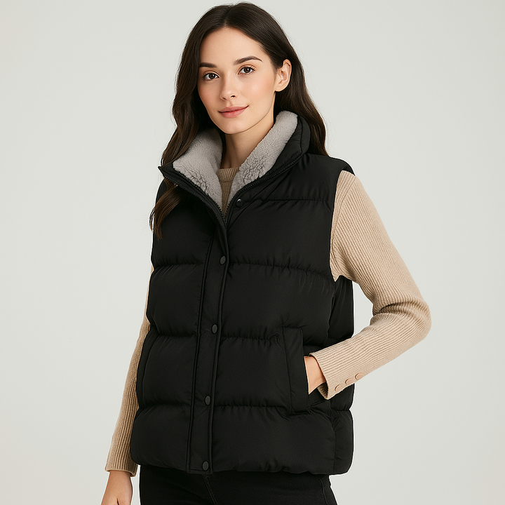 Drune | Moderne, gestepptes Urban-Gilet für Frauen Esmira