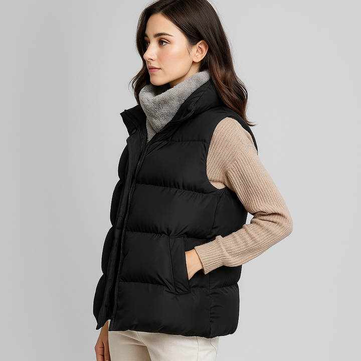 Drune | Moderne, gestepptes Urban-Gilet für Frauen Esmira