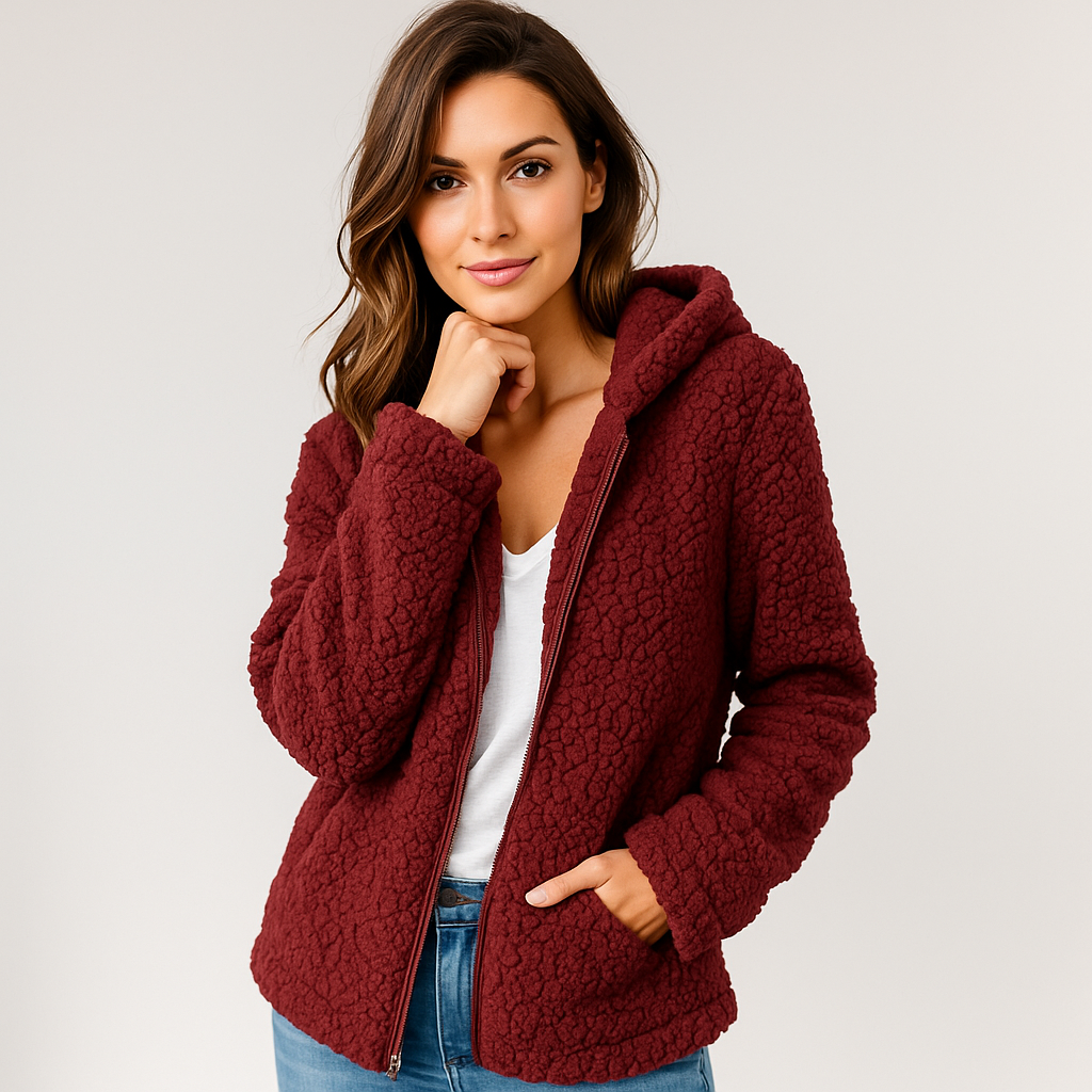Drune | Fleecejacke mit Kapuze für Damen Yverine