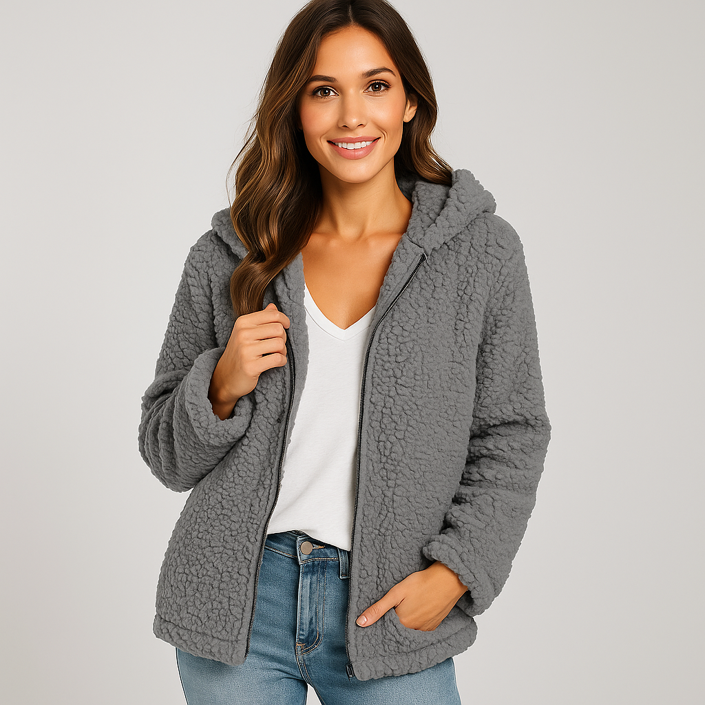 Drune | Fleecejacke mit Kapuze für Damen Yverine