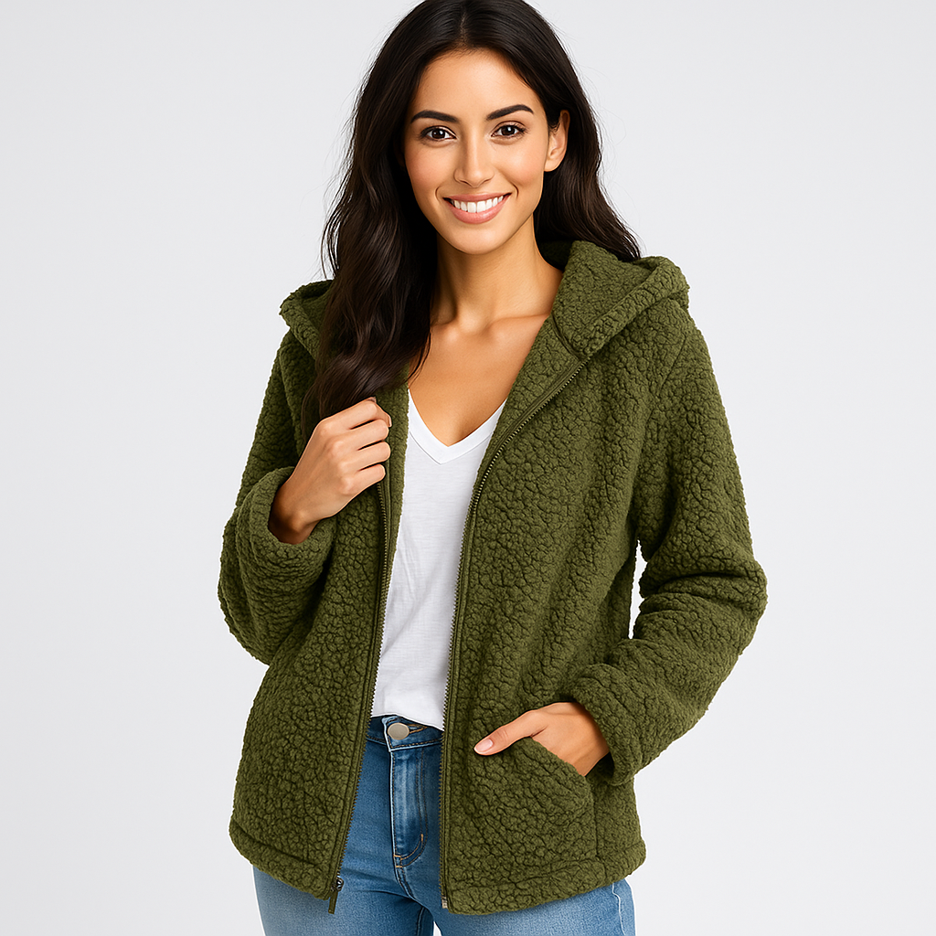 Drune | Fleecejacke mit Kapuze für Damen Yverine