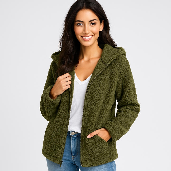 Drune | Fleecejacke mit Kapuze für Damen Yverine