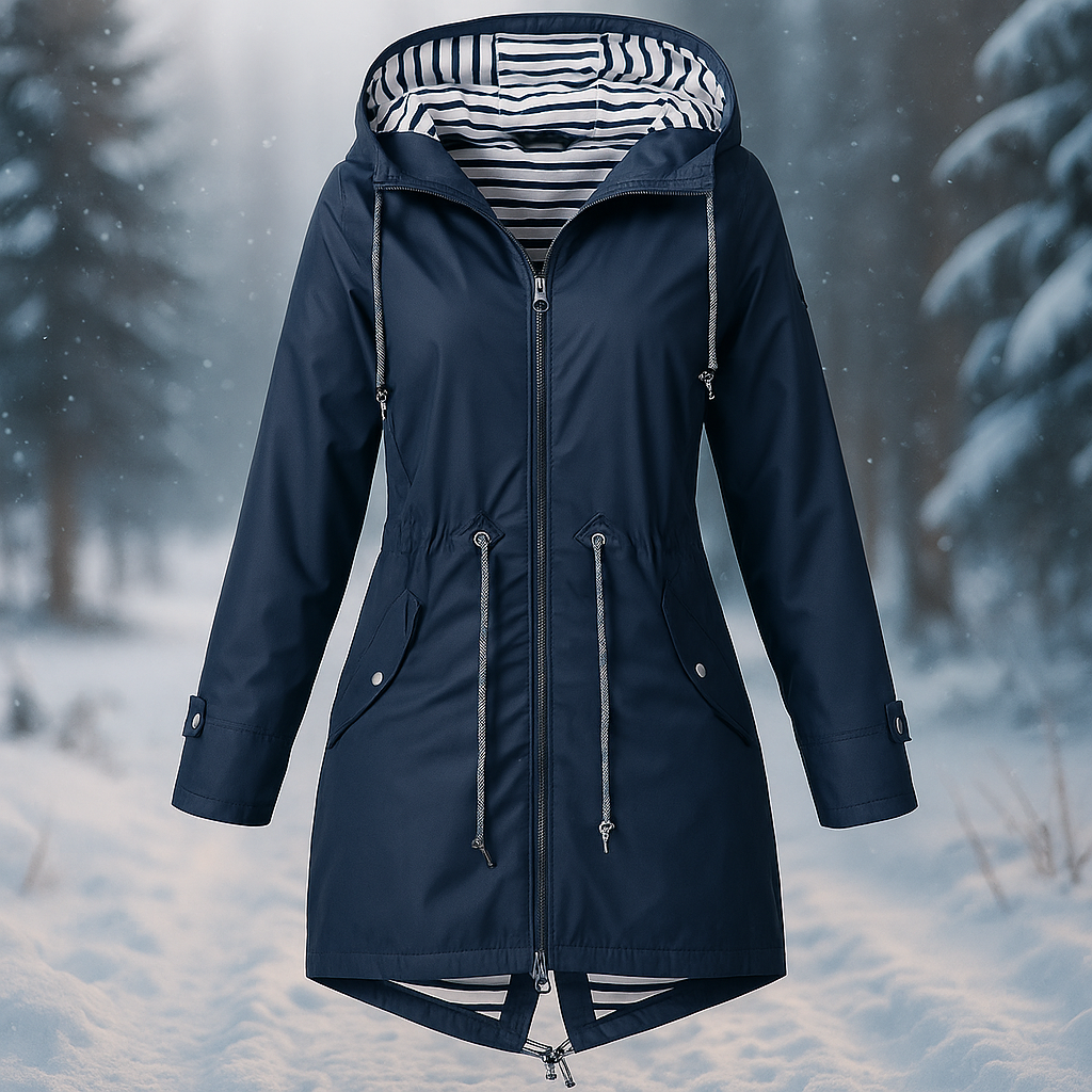 Drune | Wasserabweisende Damenjacke mit verstellbarer Kapuze Nerea