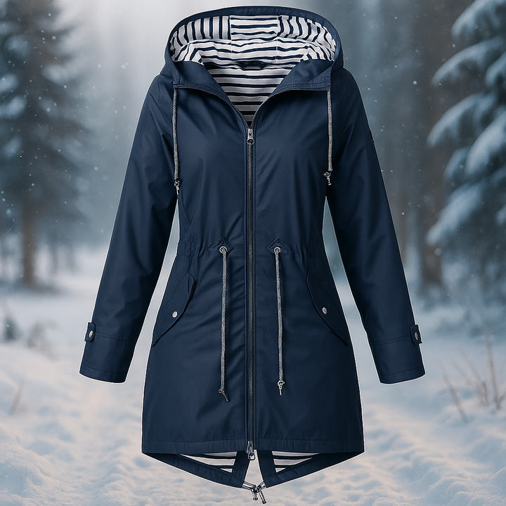 Drune | Wasserabweisende Damenjacke mit verstellbarer Kapuze Nerea