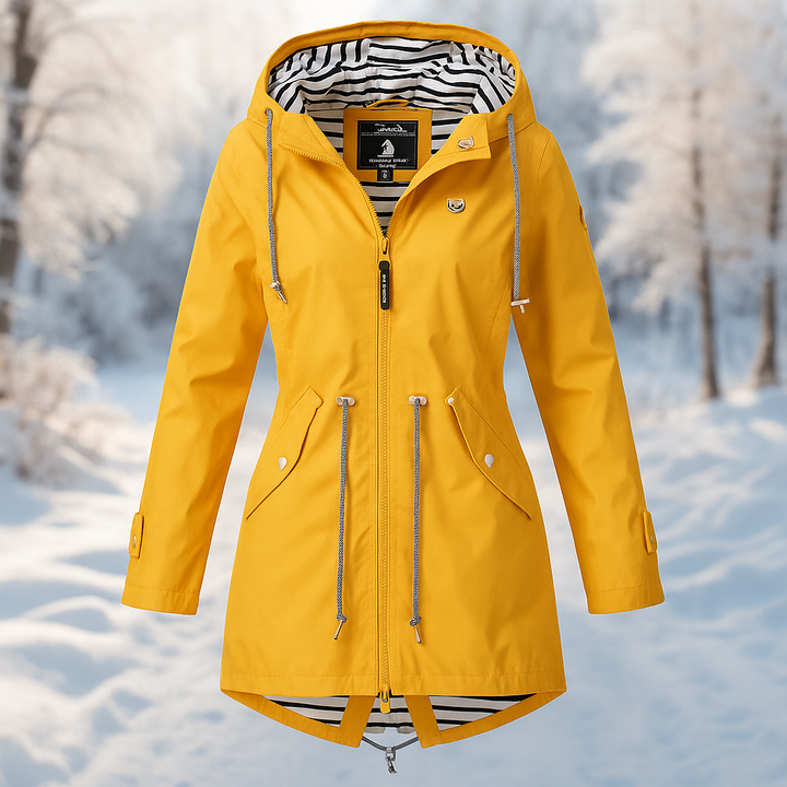 Drune | Wasserabweisende Damenjacke mit verstellbarer Kapuze Nerea