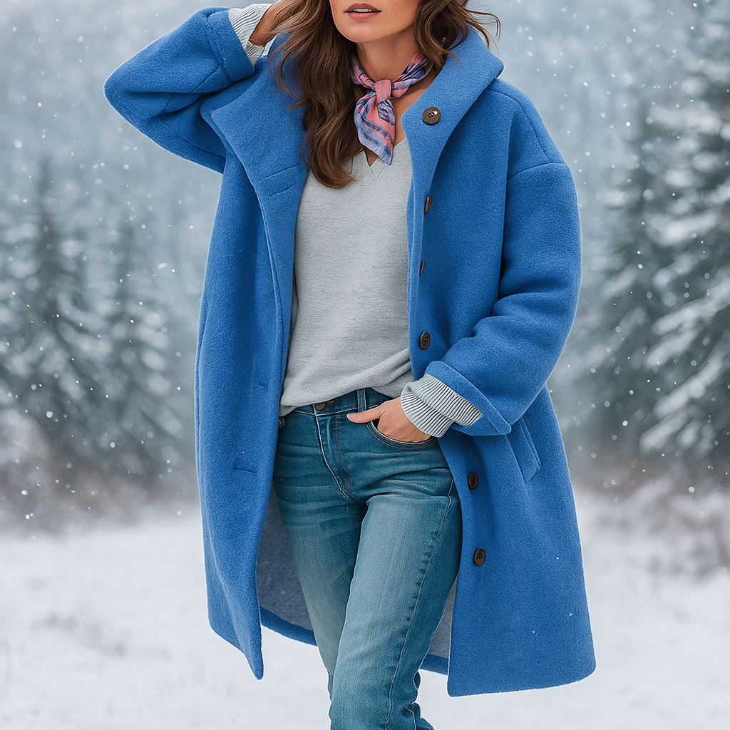 Drune | Hochwertiger, lässiger Wintermantel für Frauen Alexia
