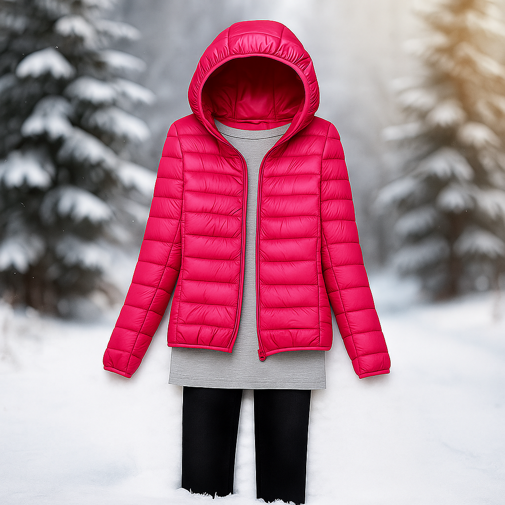 Drune | Leichte gepolsterte Jacke mit vielseitiger Kapuze