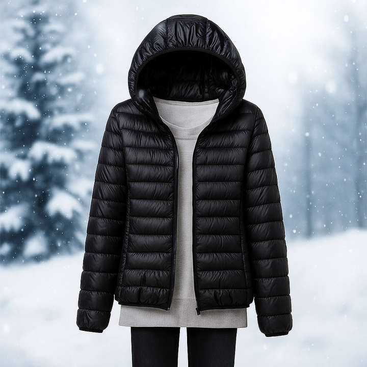 Drune | Leichte gepolsterte Jacke mit vielseitiger Kapuze