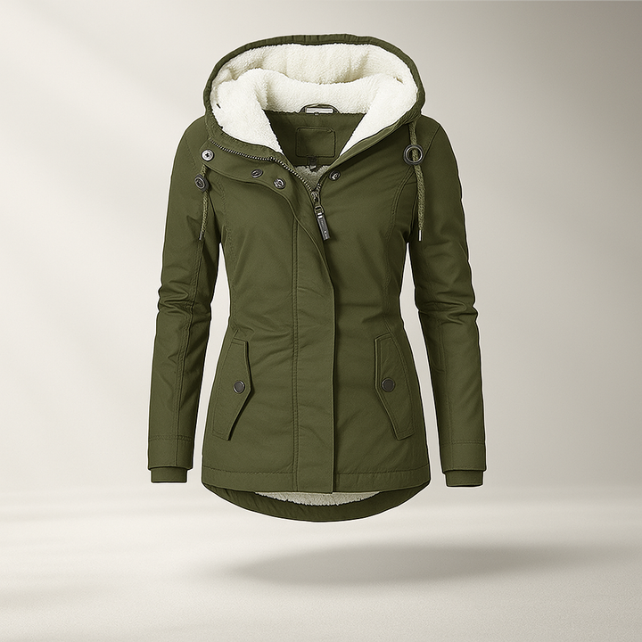 Drune | Fleecejacke mit verstellbarer Kapuze