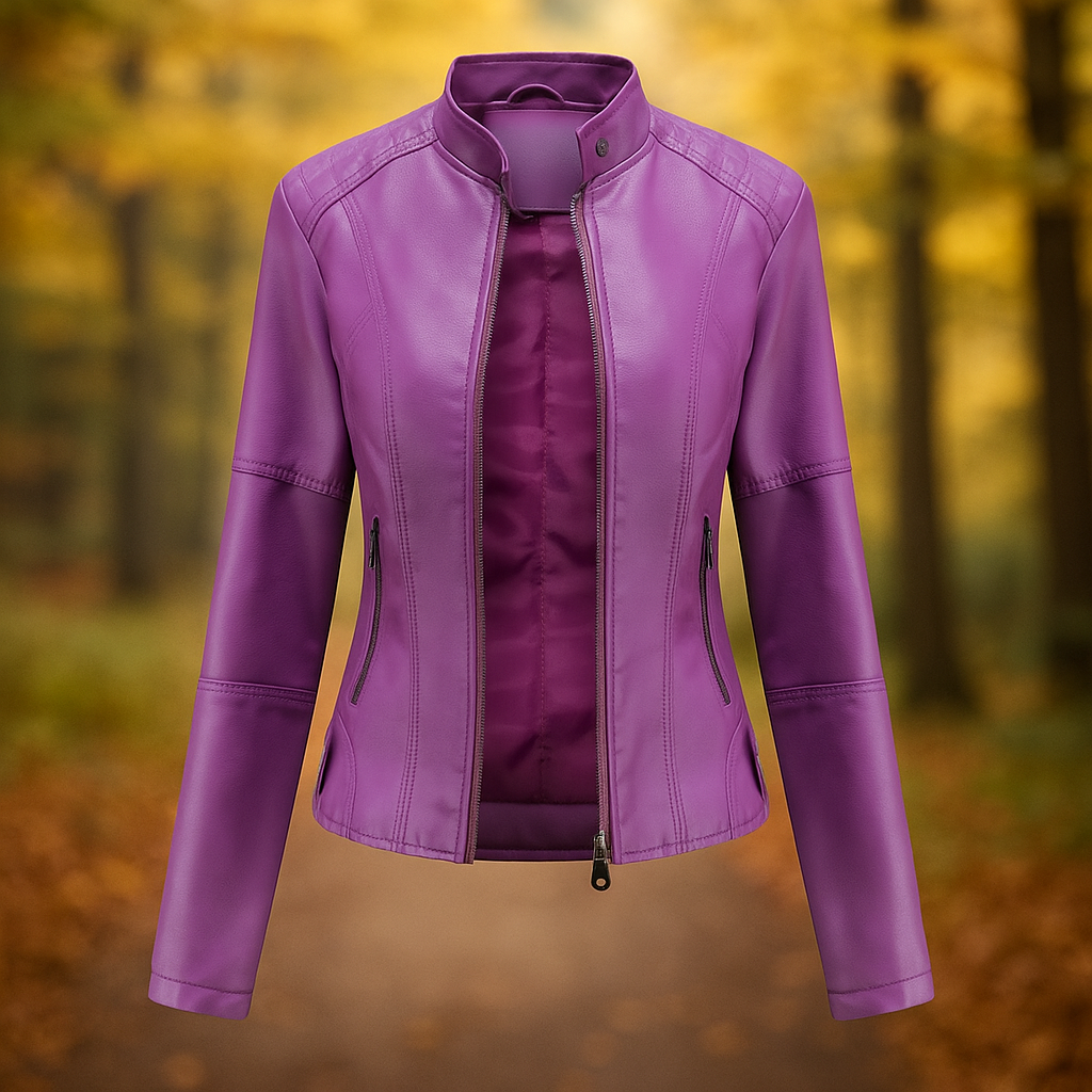 Drune | Biker-Lederjacke für Damen Annelise