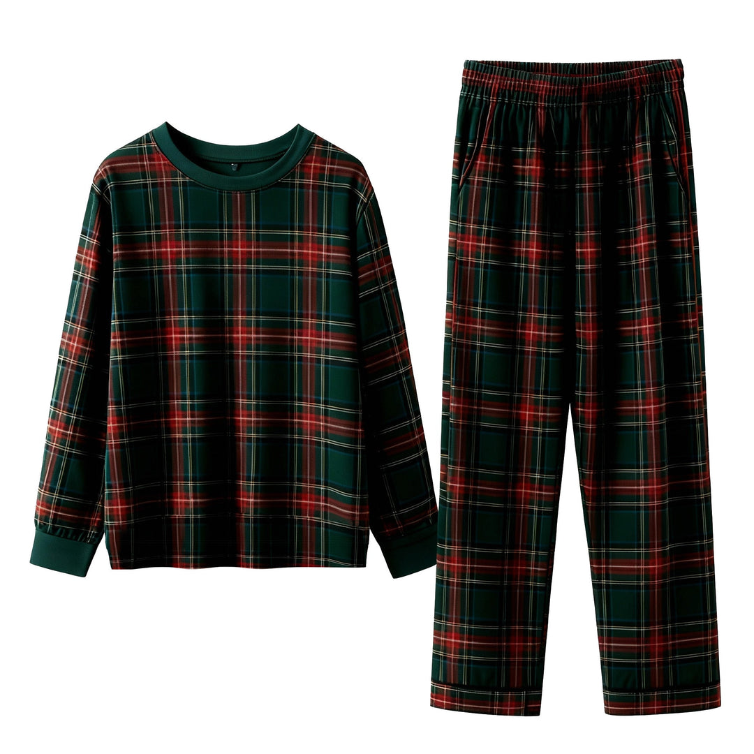 Drune | Urlaubs Familien Karo passende Pyjama Set