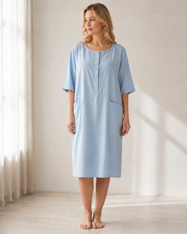 Drune | Damen Kurzarm  Kleid