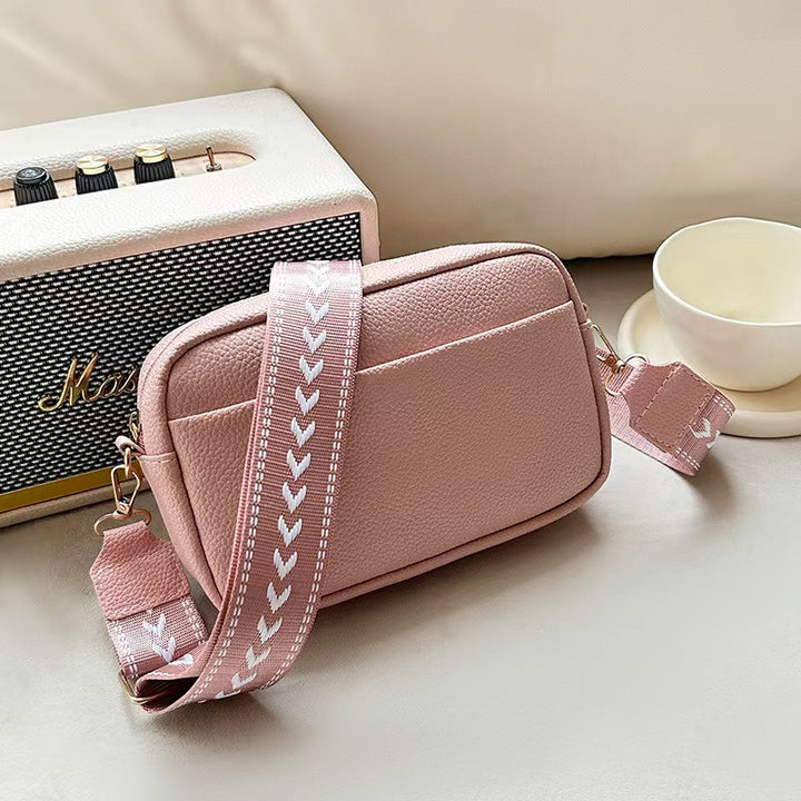 Leder Crossbody Handtasche