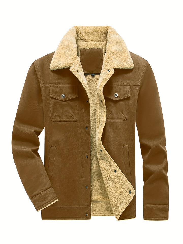 Drune | Winterjacke mit Kapuze für Männer - Ideal für Outdoor-Aktivitäten im Winter