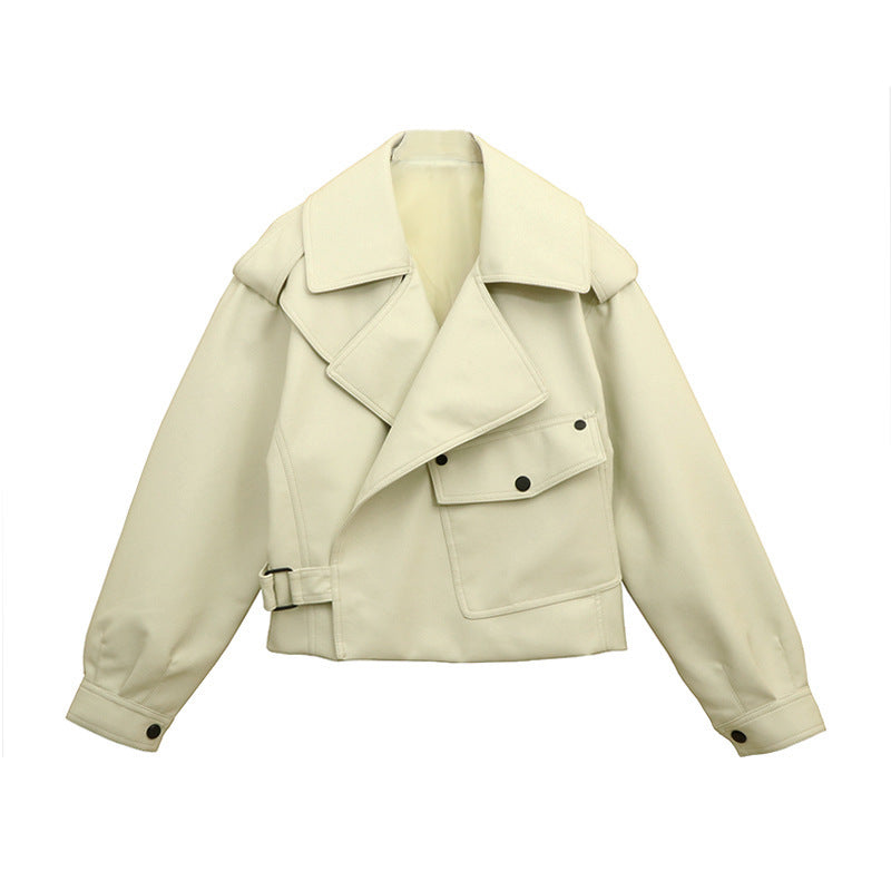 Drune | Trenchcoat aus Leder