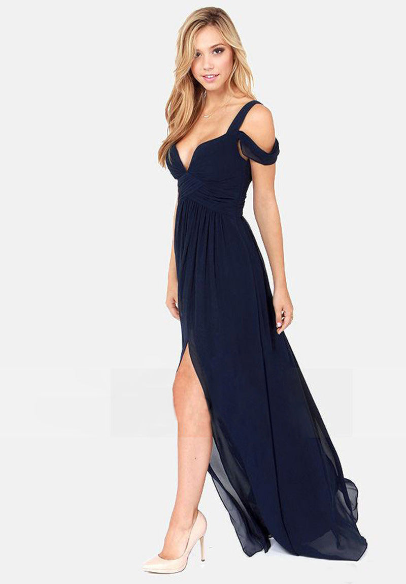 Drune | Langes Elegantes Griechisches Faltenkleid