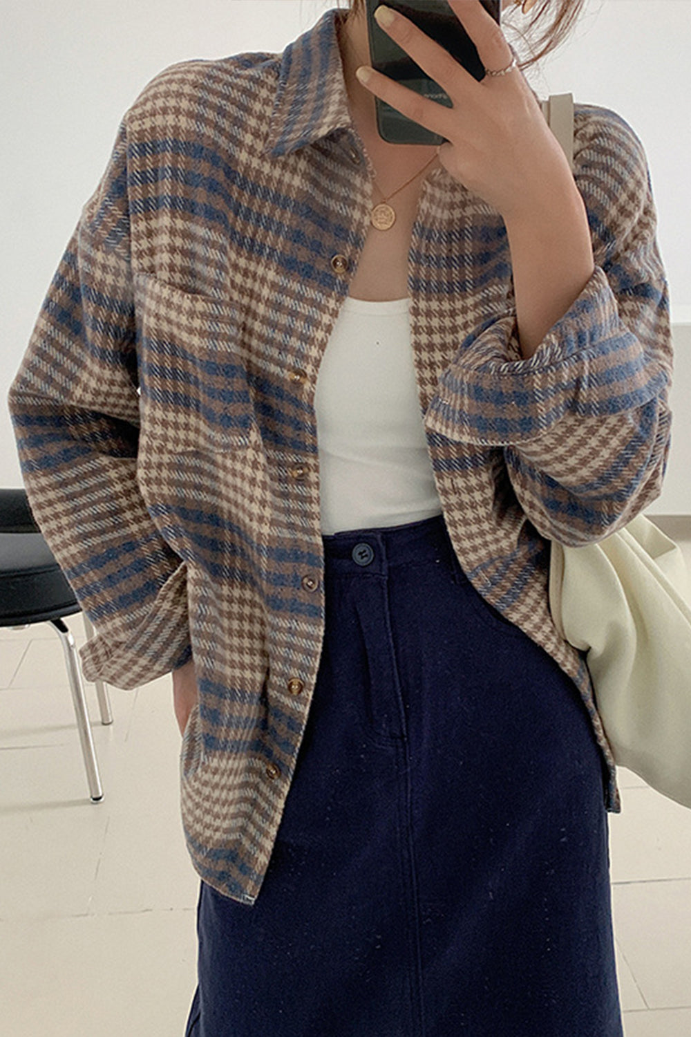 Drune | Tweed Karottenhemd