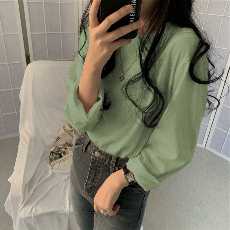 Damen Langarmshirt mit lässigem Schnitt und zeitlosem Design