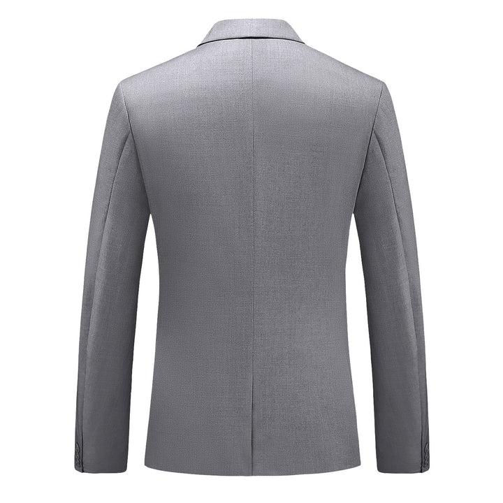 Herren nan elegantes Businesssakko Slim Fit mit schmaler Silhouette und modernem Reverskragen Drune