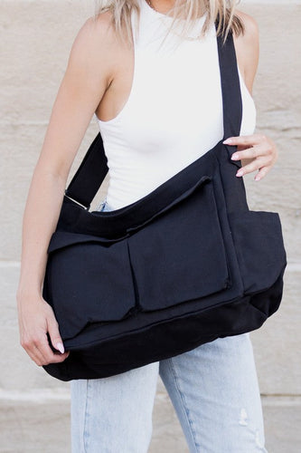 Drune | Nova Übergröße Canvas Messenger Bag