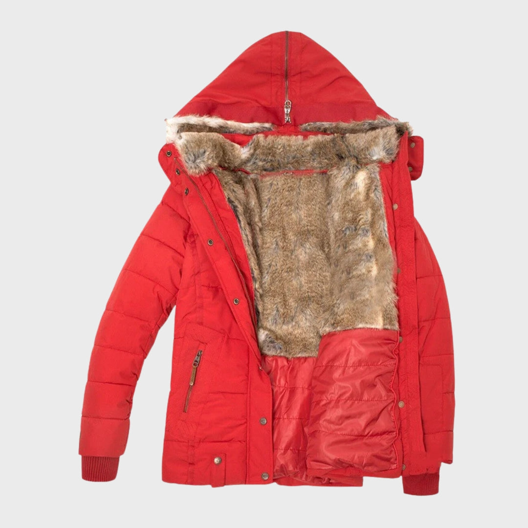 Drune | Mit Fleece gefütterte Daunen-Puffermantel