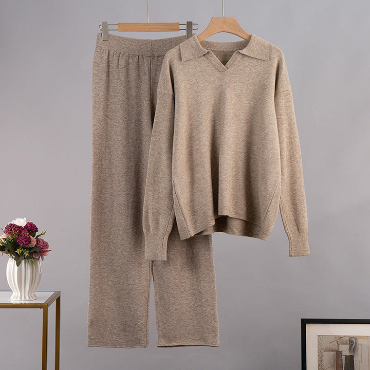 Drune | Set aus Hose und Strickpullover