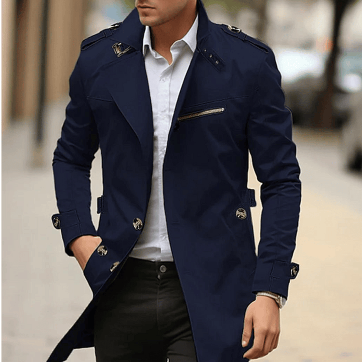 Drune | Klassischer Trenchcoat für Herren