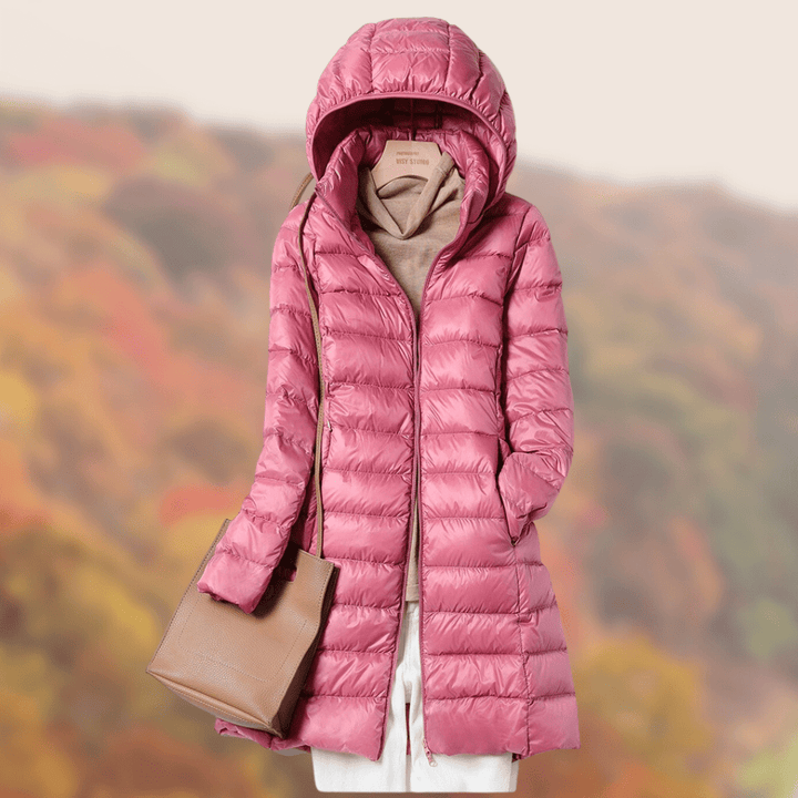 Drune | Leichte Pufferjacke mit Kapuze - Warm & Wasserabweisend - Lässige Herbst- & Winteroberbekleidung