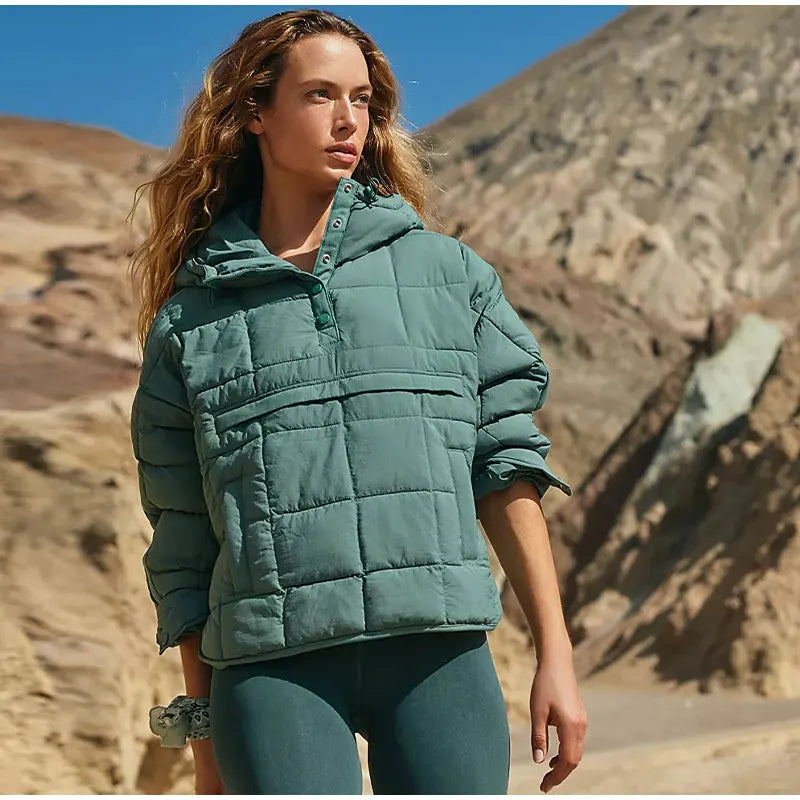 Drune | Lässige, dünne, aber warme Jacke und Pullover für Damen