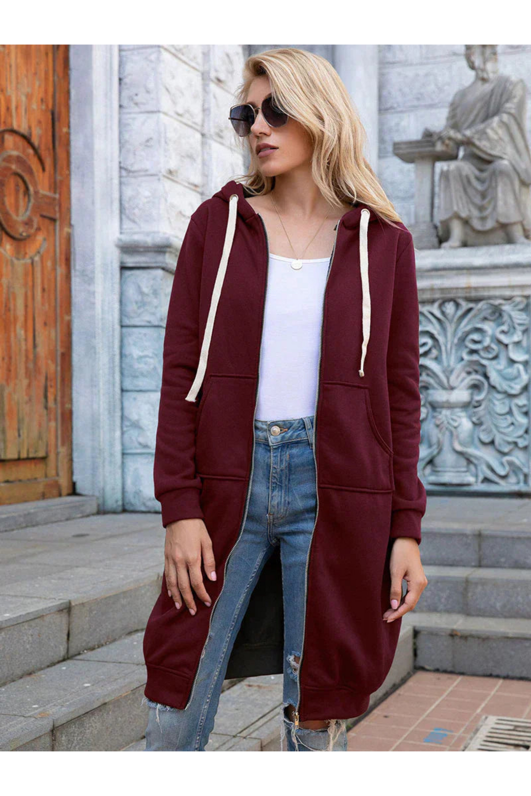Drune | Lange Jacke Für Damen