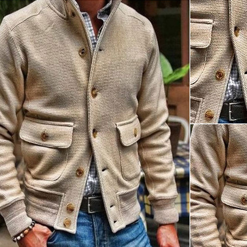 Drune | Stylische Einfarbige Winterjacke