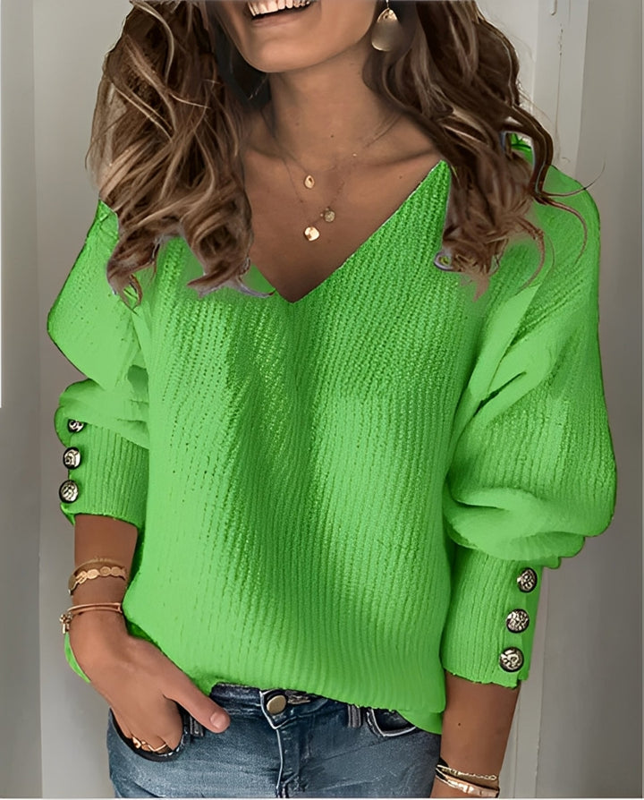 Drune | V-Ausschnitt-Pullover aus Strick