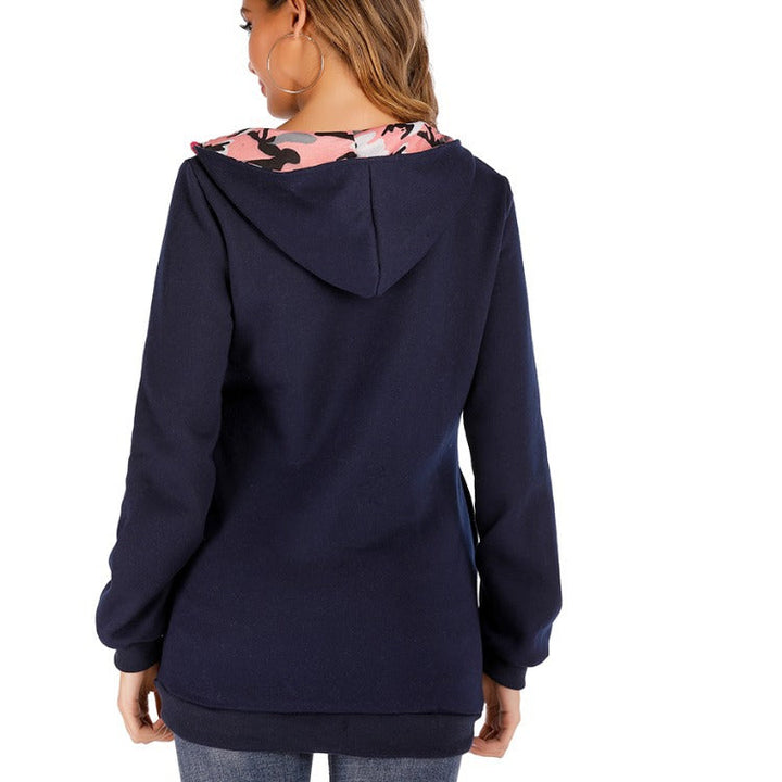 Damen Umstandsjacke mit praktischem Reißverschluss und modernem Design Drune