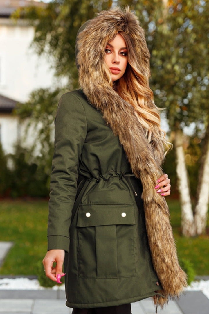 Drune | Parka mit Kapuze Windbreaker