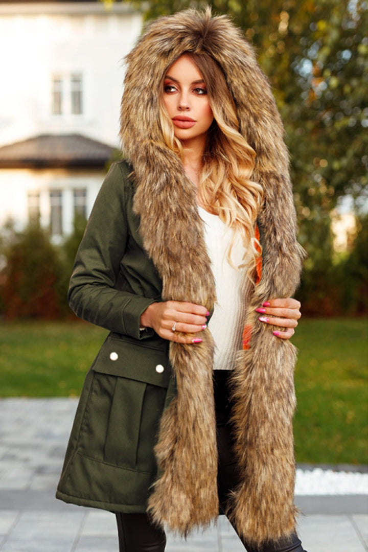 Drune | Parka mit Kapuze Windbreaker