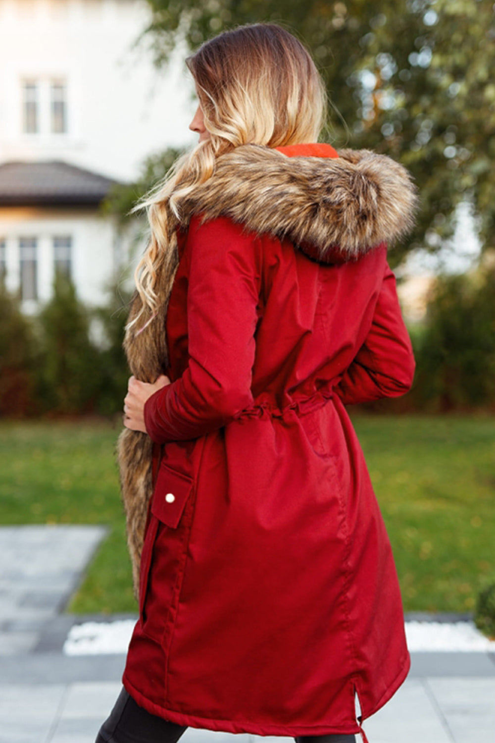 Drune | Parka mit Kapuze Windbreaker
