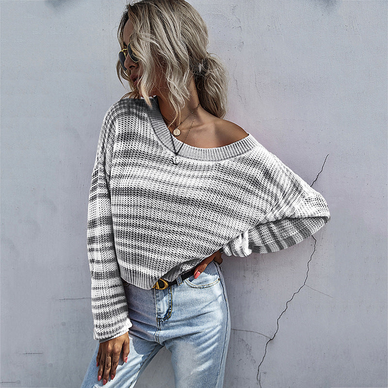 Damen Lässiger Strickpullover mit Oversized-Schnitt Drune