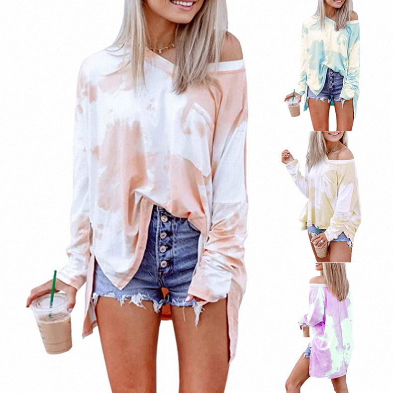 Damen Lässiges Oversize Shirt Drune
