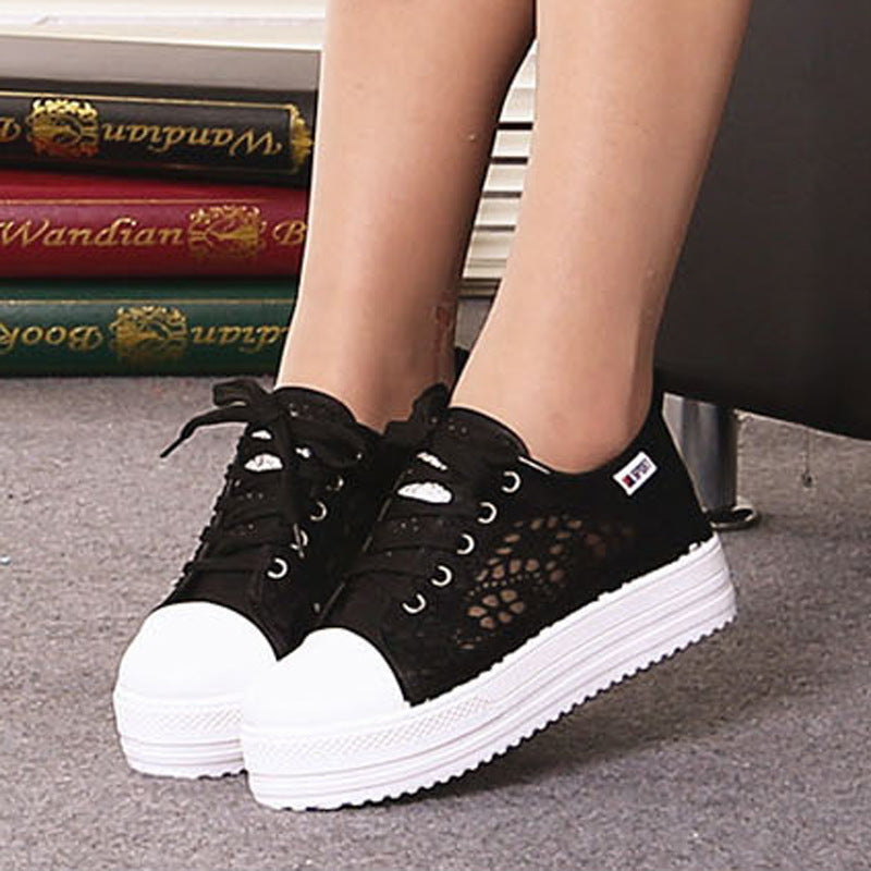 Drune | Damen Canvas Schuhe Look